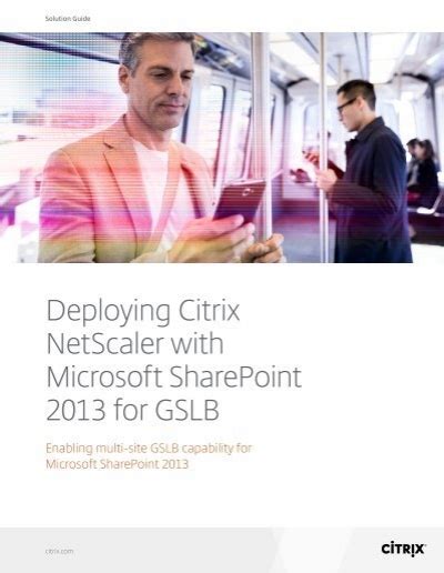 NetScaler sharepoint